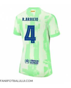 Barcelona Ronald Araujo #4 Tricou Fotbal Replică 2024-25 Femei Treilea